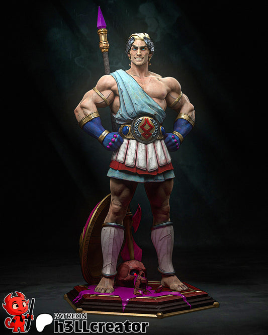 Theseus | 3D Printed Resin Model | Unpainted or Hand-Painted