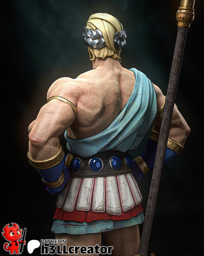 Theseus | 3D Printed Resin Model | Unpainted or Hand-Painted