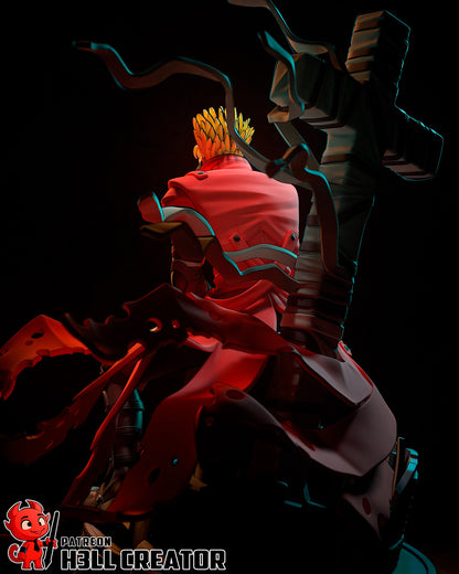 Vash | 3D Printed Resin Model | Unpainted or Hand-Painted