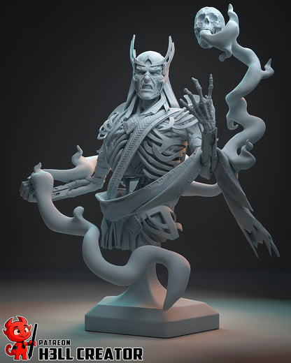 Vecna | 3D Printed Resin Model | Unpainted or Hand-Painted