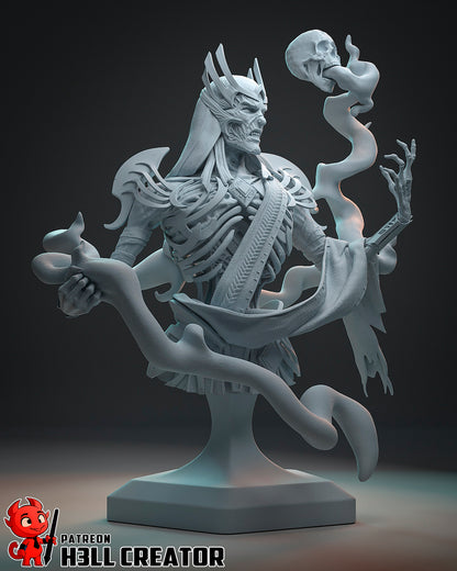 Vecna | 3D Printed Resin Model | Unpainted or Hand-Painted