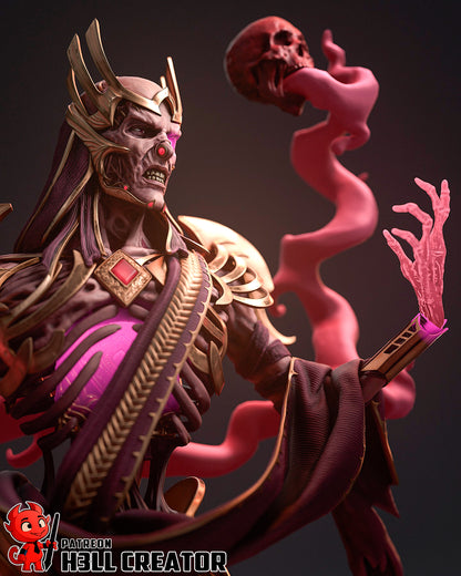 Vecna | 3D Printed Resin Model | Unpainted or Hand-Painted