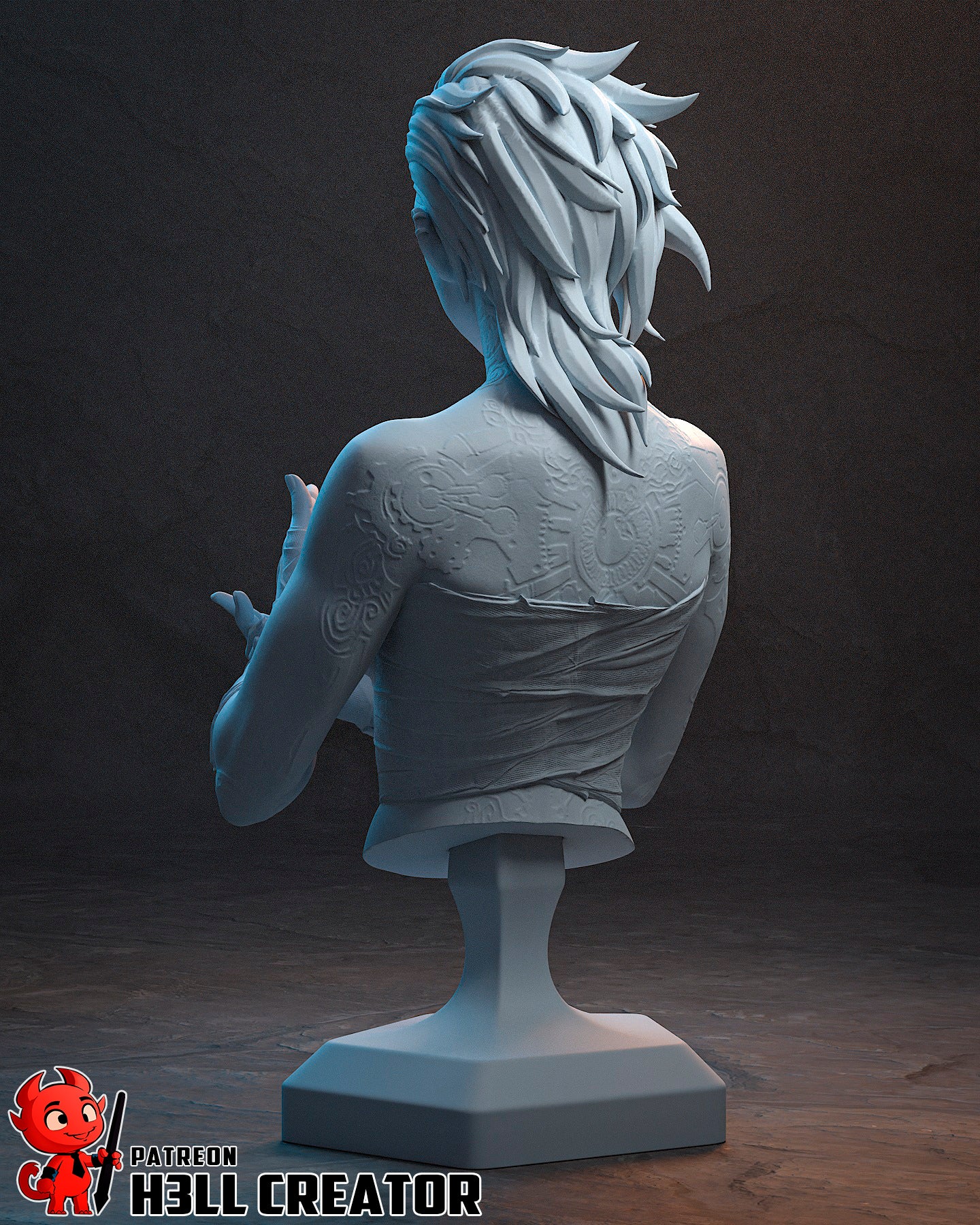 Vi - Arena Fighter | 3D Printed Resin Model | Unpainted or Hand-Painted