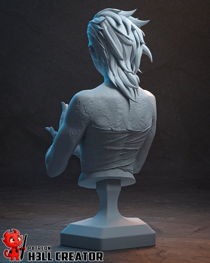 Vi - Arena Fighter | 3D Printed Resin Model | Unpainted or Hand-Painted