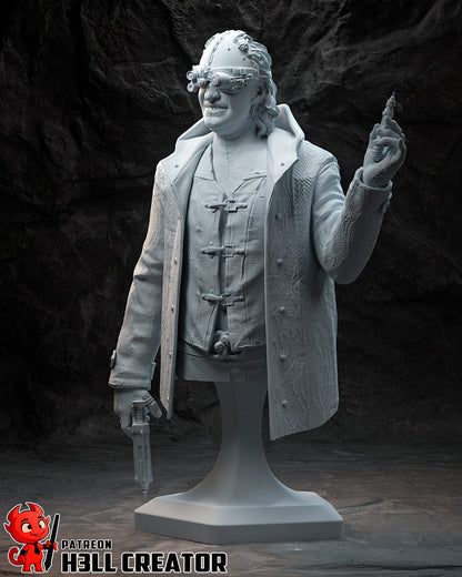 Victor Gideon | 3D Printed Resin Model | Unpainted or Hand-Painted