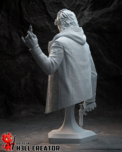 Victor Gideon | 3D Printed Resin Model | Unpainted or Hand-Painted