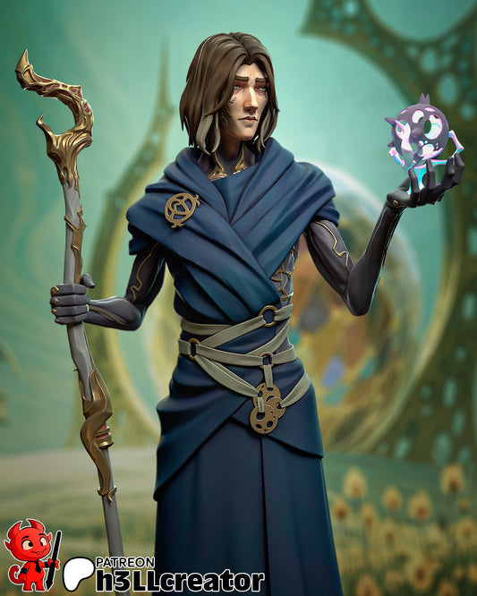 Viktor | 3D Printed Resin Model | Unpainted or Hand-Painted