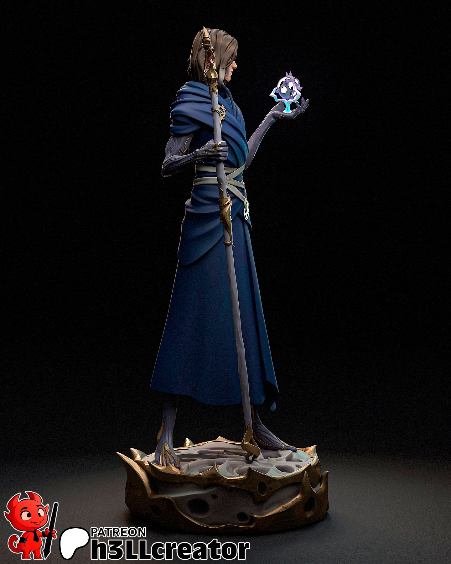 Viktor | 3D Printed Resin Model | Unpainted or Hand-Painted
