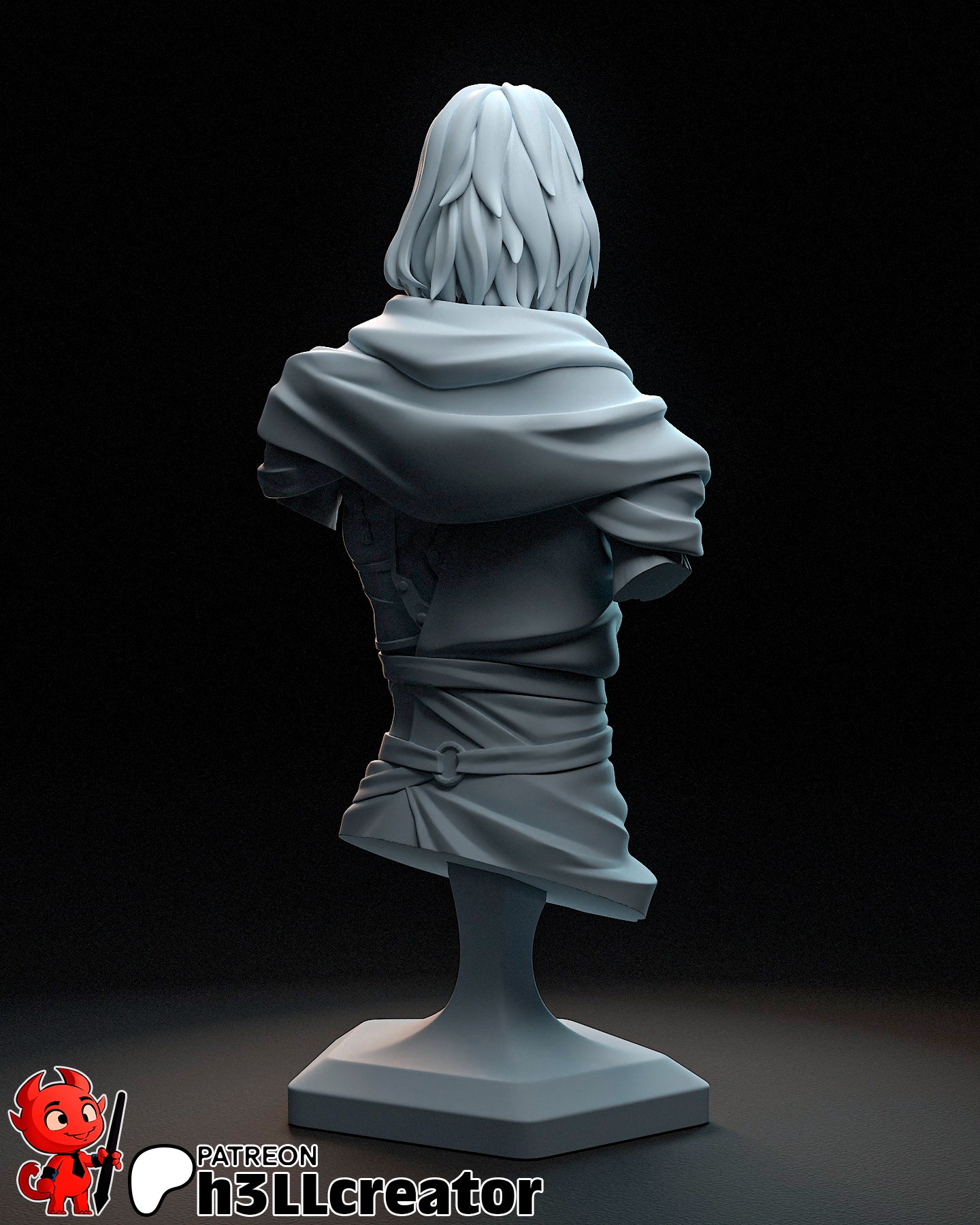 Viktor | 3D Printed Resin Model | Unpainted or Hand-Painted
