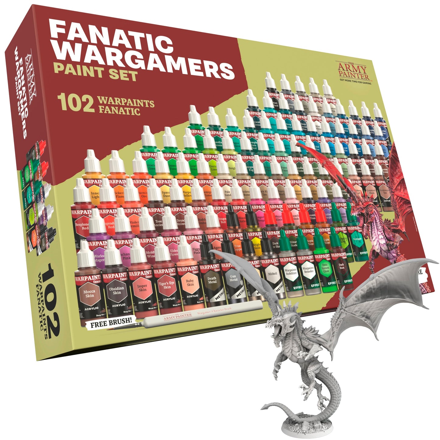The Army Painter - Warpaints Fanatic Wargamers Paint Set