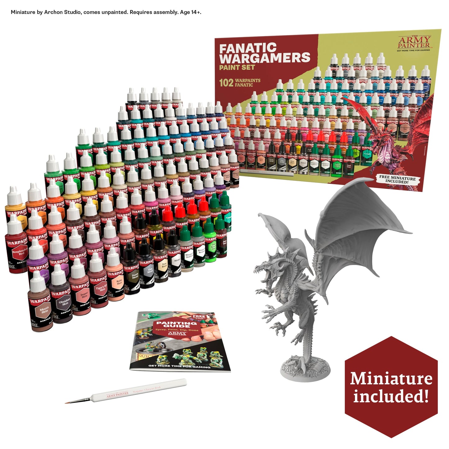 The Army Painter - Warpaints Fanatic Wargamers Paint Set