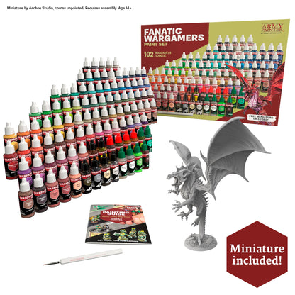 The Army Painter - Warpaints Fanatic Wargamers Paint Set
