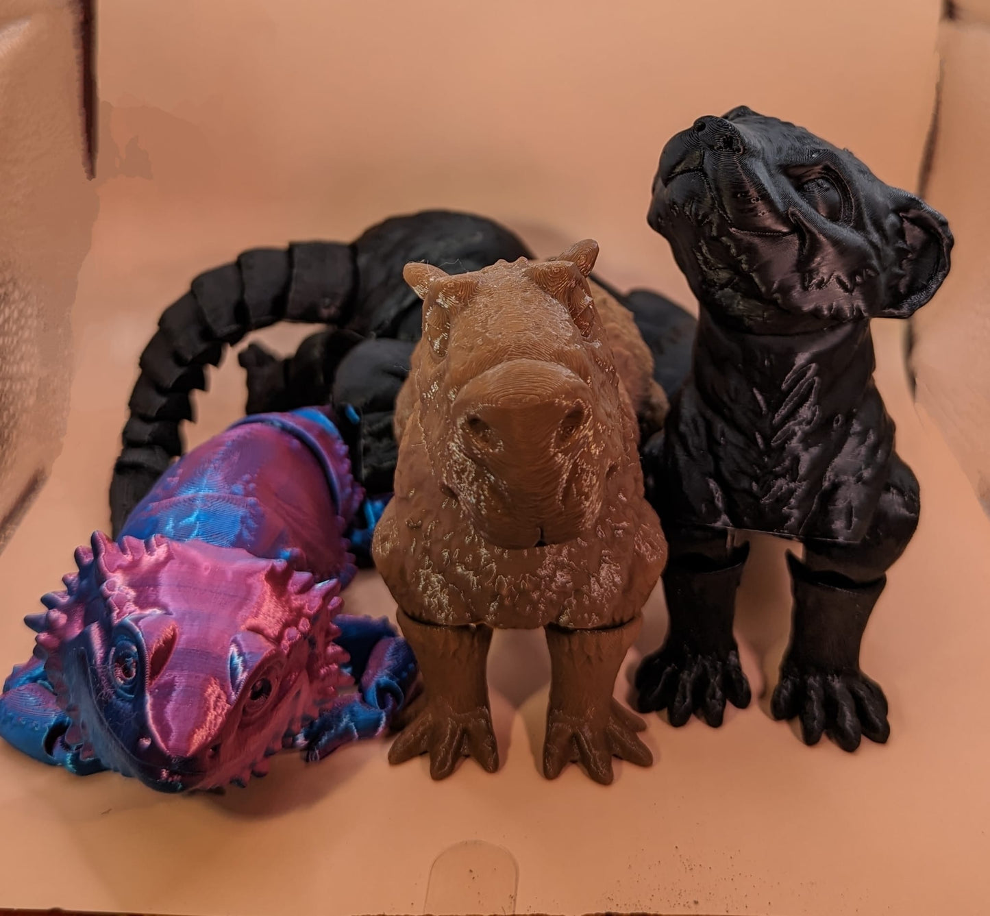 Articulated Creatures - 3d Printed Articulated Creatures Mini and Standard