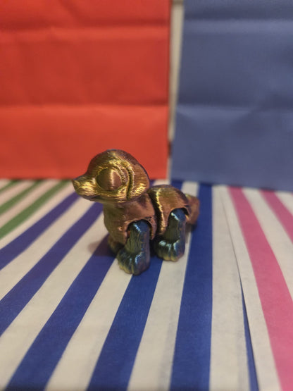Golden Retriever - Articulated Hatchling Fidget Toy - Pet set