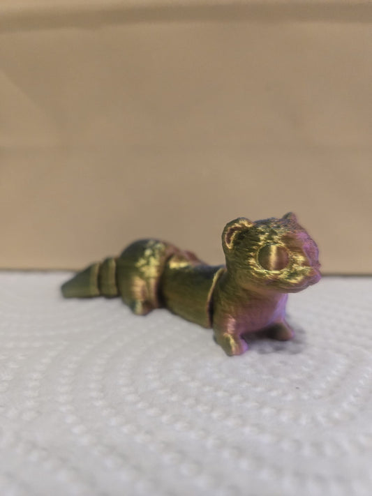Ferret - Articulated Hatchling Fidget Toy - Pet set