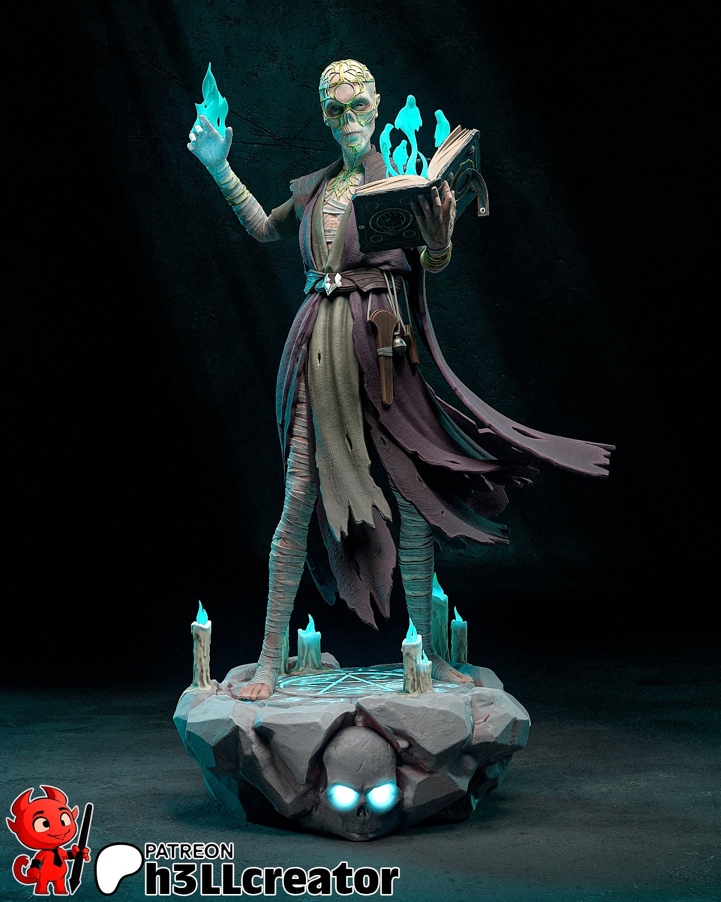Withers | 3D Printed Resin Model | Unpainted or Hand-Painted