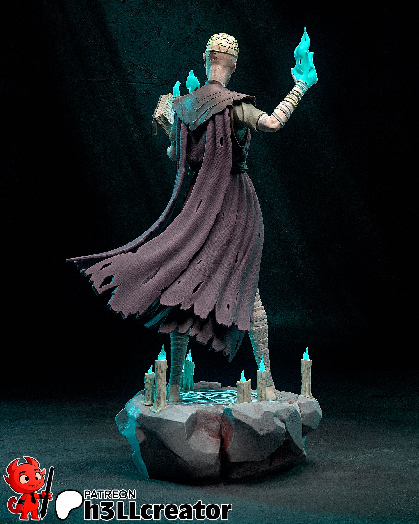 Withers | 3D Printed Resin Model | Unpainted or Hand-Painted