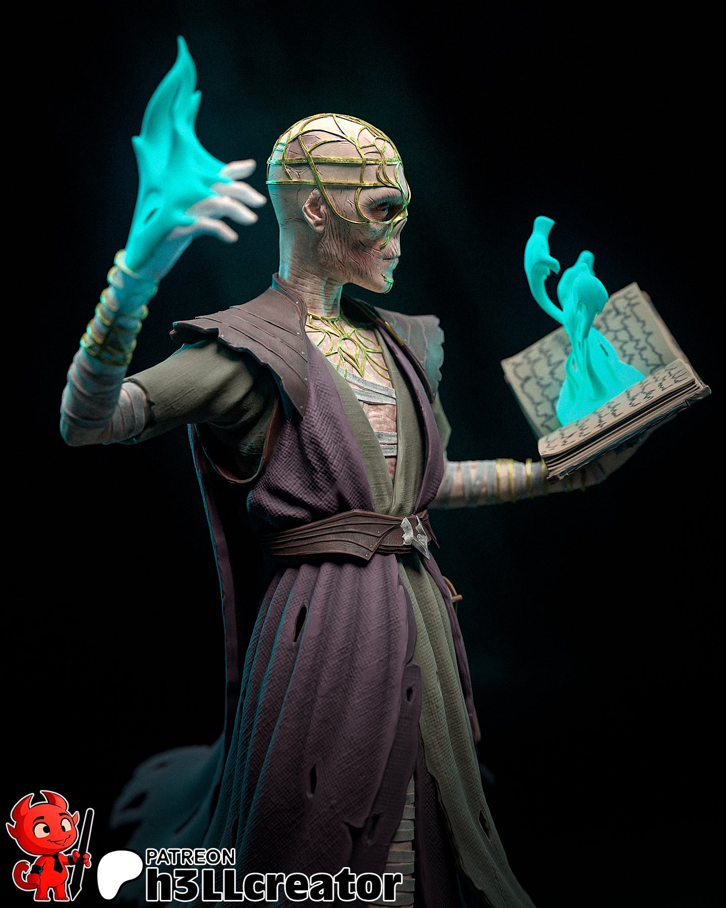 Withers | 3D Printed Resin Model | Unpainted or Hand-Painted