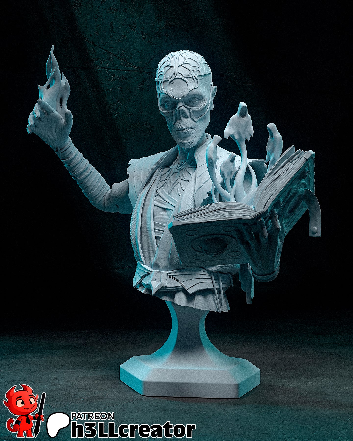 Withers | 3D Printed Resin Model | Unpainted or Hand-Painted