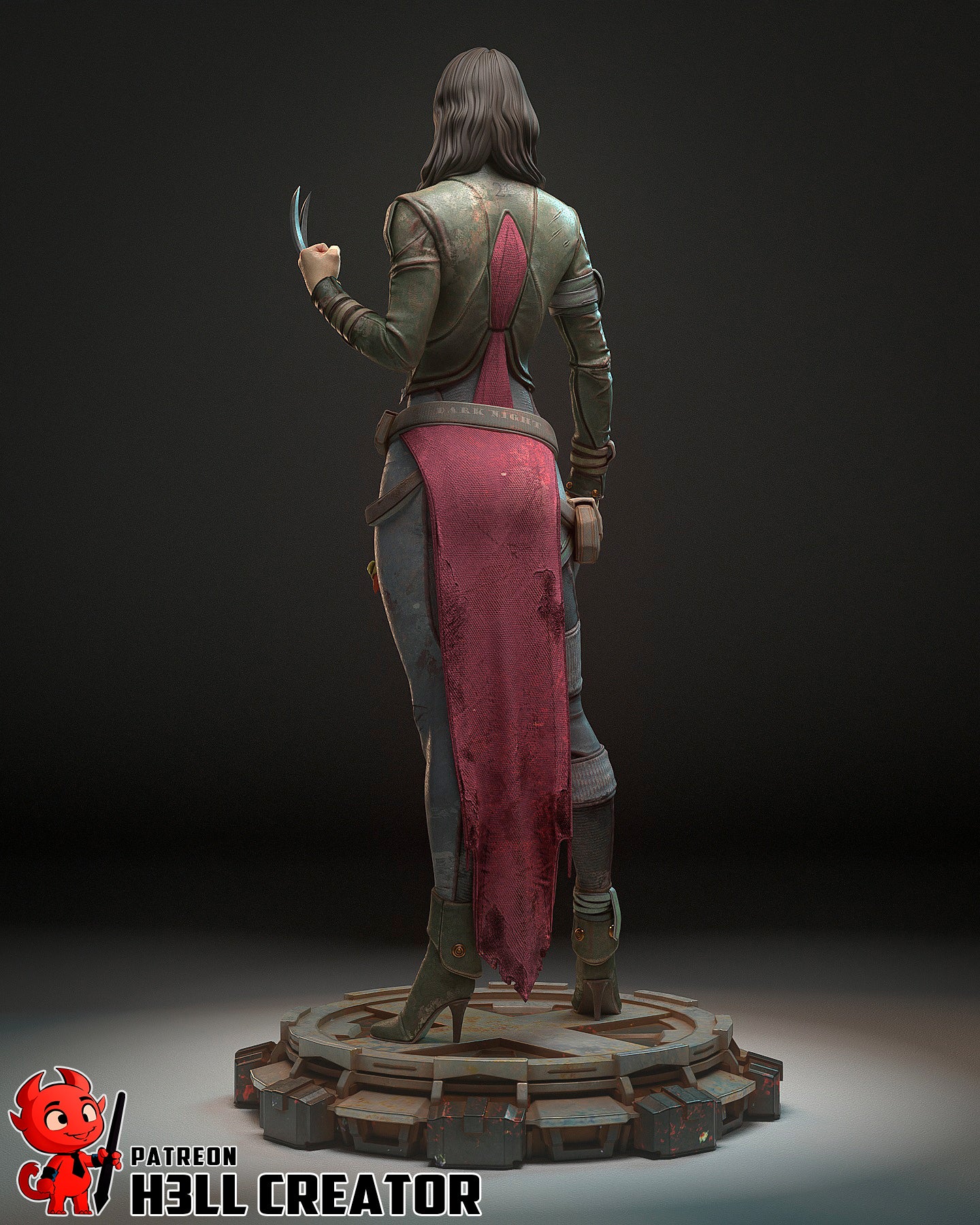 X-23 | 3D Printed Resin Model | Unpainted or Hand-Painted