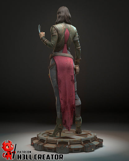 X-23 | 3D Printed Resin Model | Unpainted or Hand-Painted