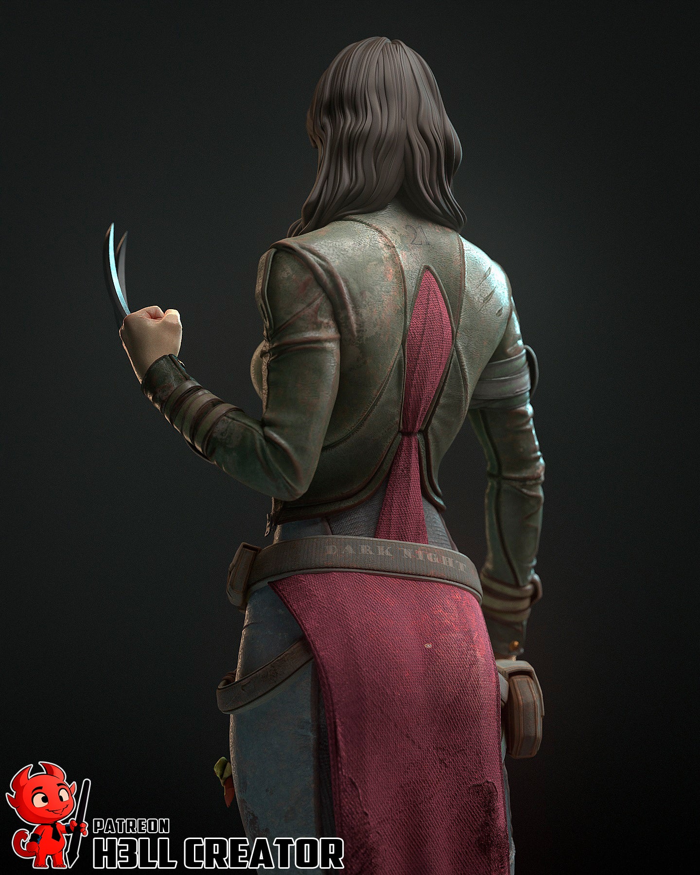 X-23 | 3D Printed Resin Model | Unpainted or Hand-Painted