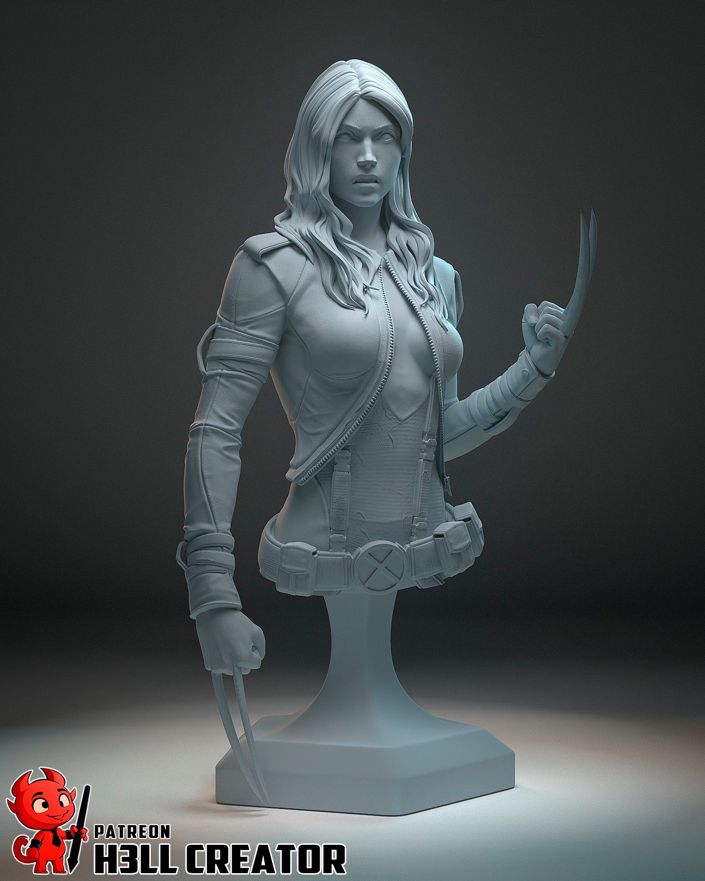 X-23 | 3D Printed Resin Model | Unpainted or Hand-Painted