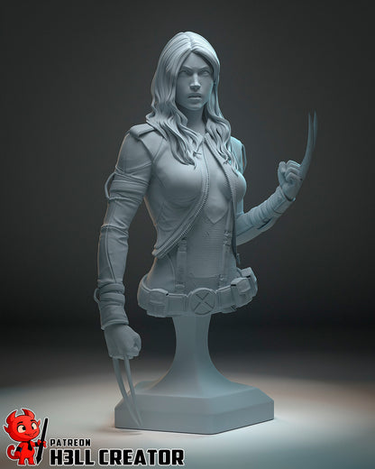 X-23 | 3D Printed Resin Model | Unpainted or Hand-Painted