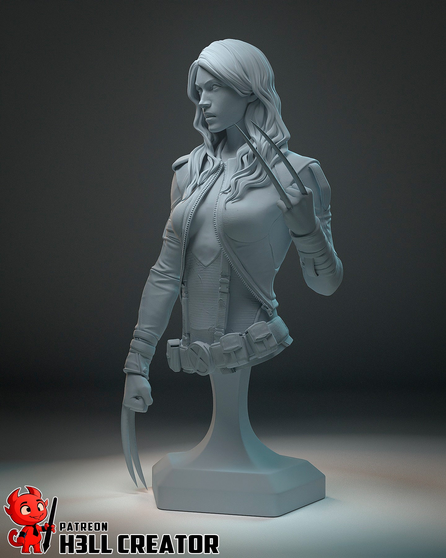 X-23 | 3D Printed Resin Model | Unpainted or Hand-Painted