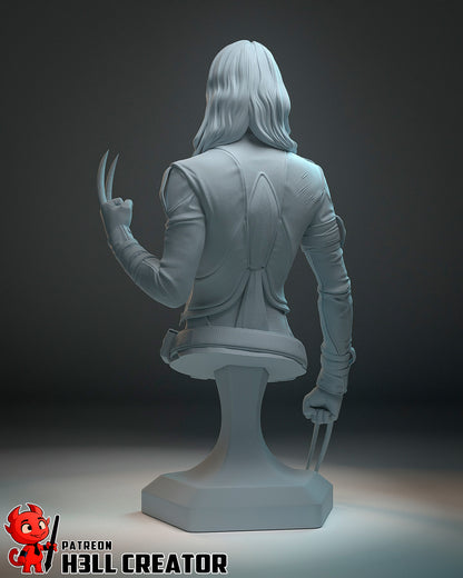 X-23 | 3D Printed Resin Model | Unpainted or Hand-Painted