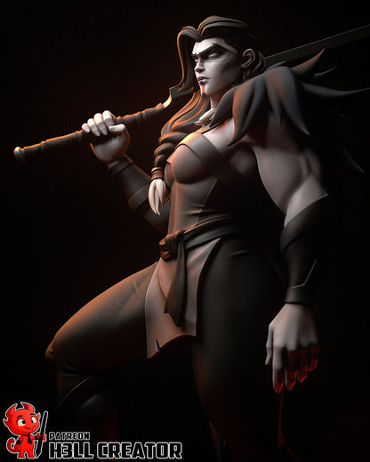 Yasha | 3D Printed Resin Model | Unpainted or Hand-Painted