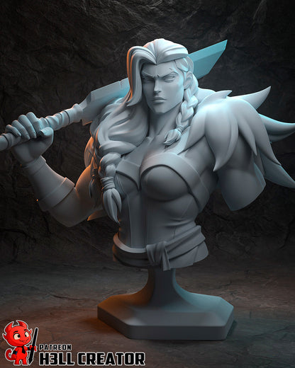 Yasha | 3D Printed Resin Model | Unpainted or Hand-Painted
