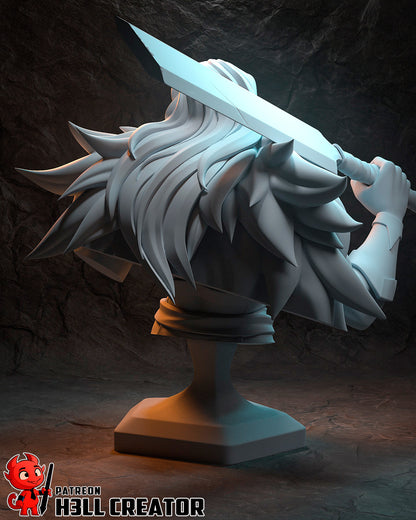 Yasha | 3D Printed Resin Model | Unpainted or Hand-Painted