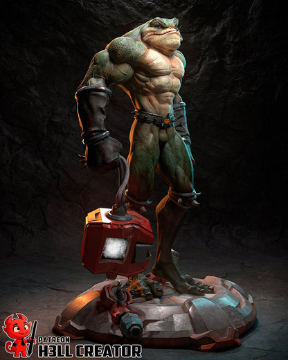 Zitz | 3D Printed Resin Model | Unpainted or Hand-Painted