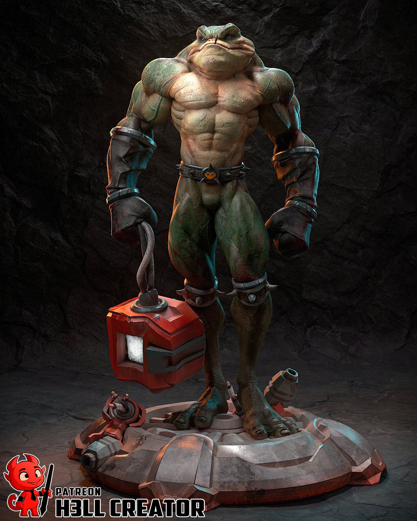 Zitz | 3D Printed Resin Model | Unpainted or Hand-Painted