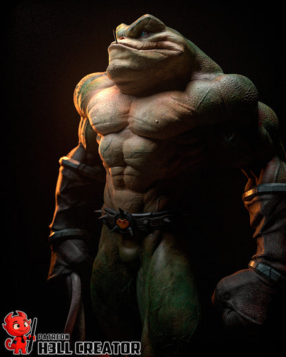 Zitz | 3D Printed Resin Model | Unpainted or Hand-Painted