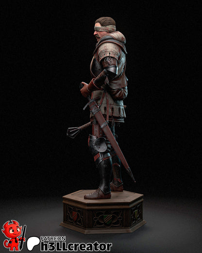 Jan Zizka | 3D Printed Resin Model | Unpainted or Hand-Painted