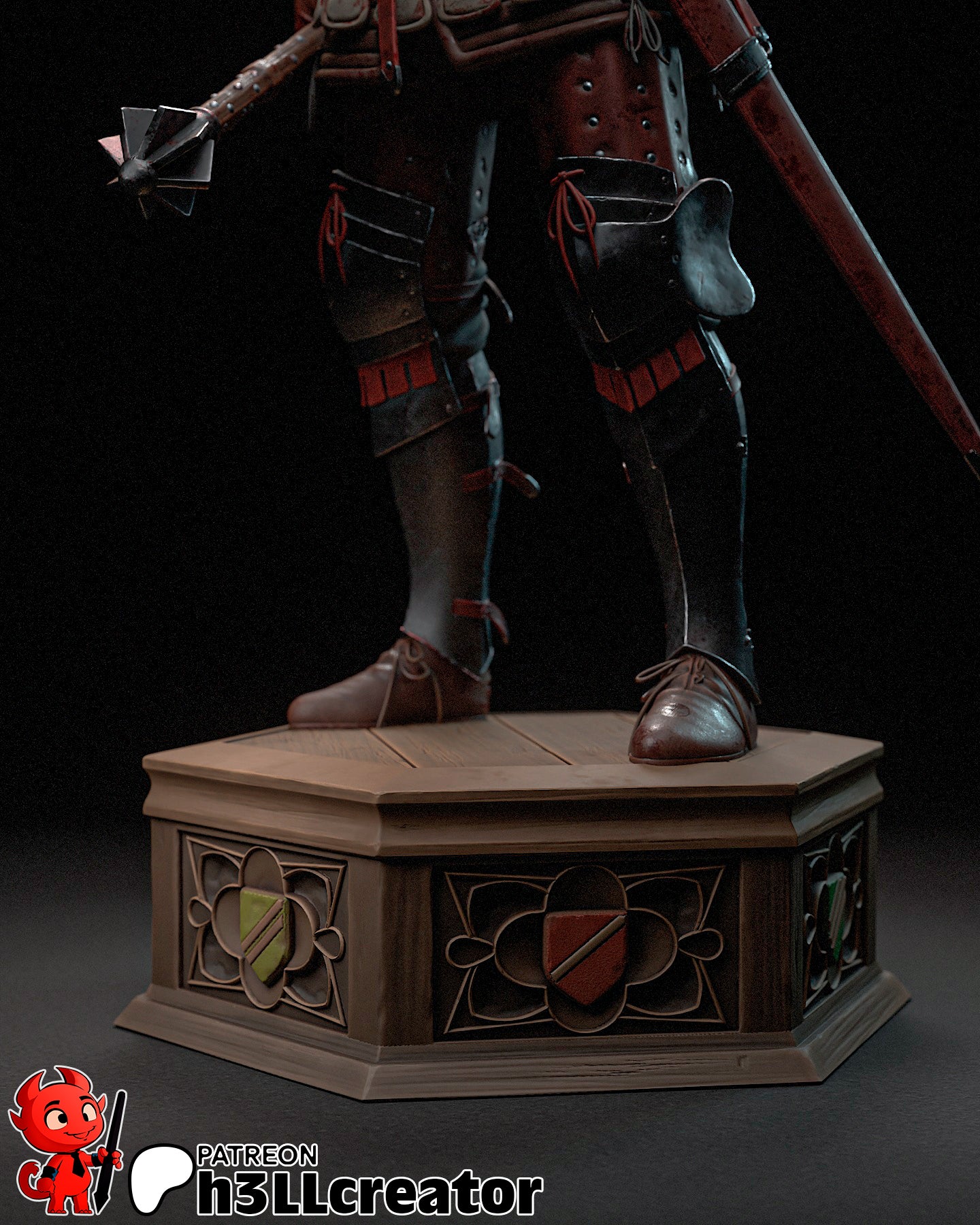 Jan Zizka | 3D Printed Resin Model | Unpainted or Hand-Painted