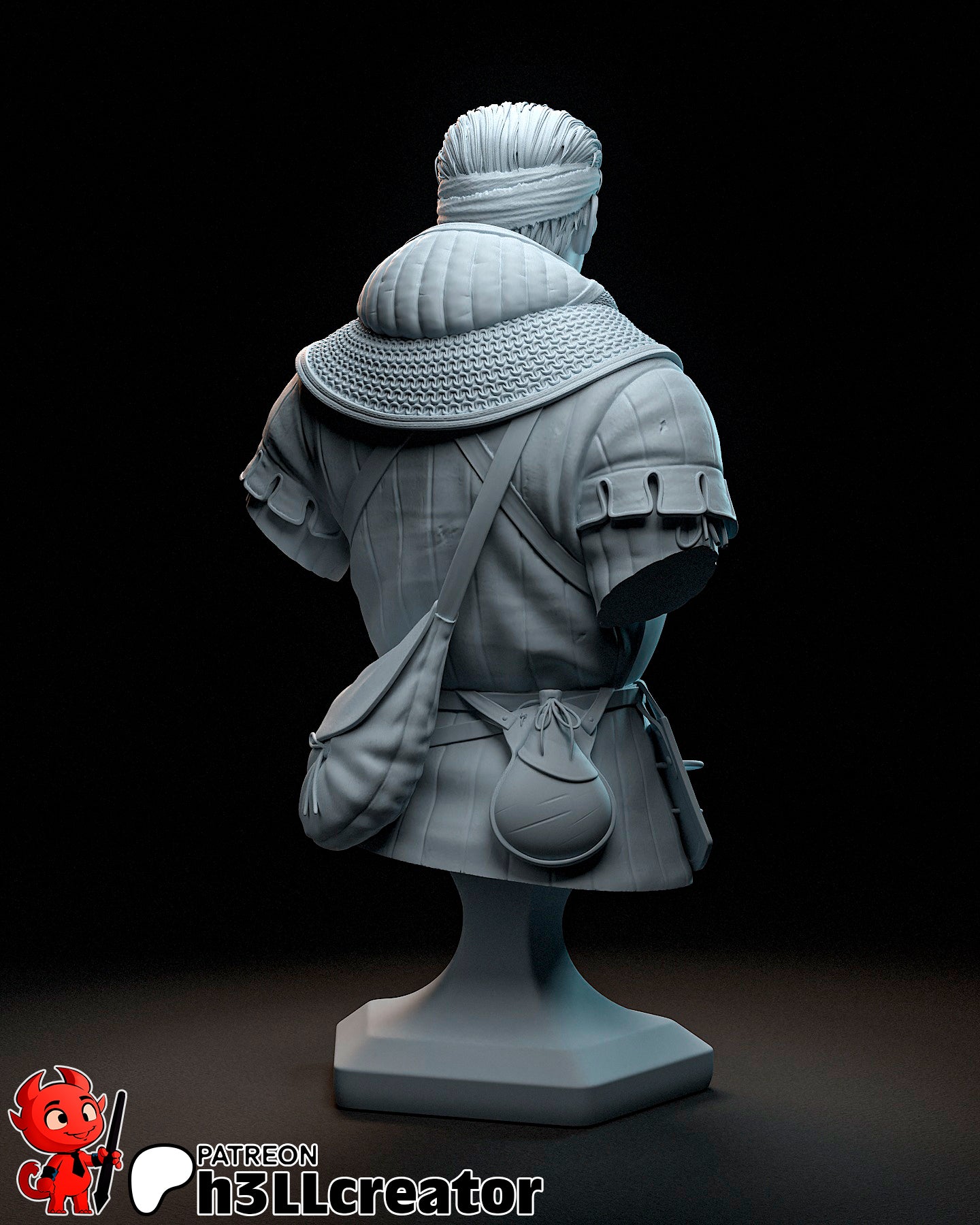 Jan Zizka | 3D Printed Resin Model | Unpainted or Hand-Painted