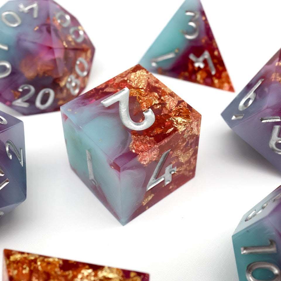Arcane Fusion | Sharp Edge Dice | 7 Piece Set