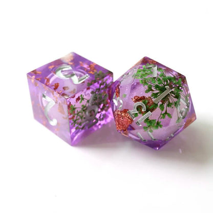 Potion of Foresight | Liquid Core Dice | Resin | 7 Piece Set