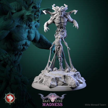 Dungeons and Dragons Models - Many-eyed madness - Set by White Werewolf Tavern