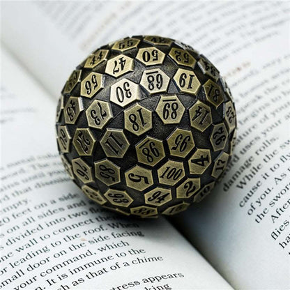 Bronze Oracle | Solid Metal Dice | 45MM D100