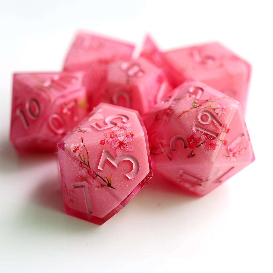 Candied Blossom | Art Core Dice| 7 Piece Set
