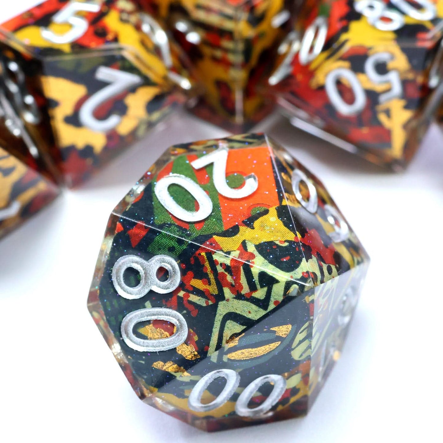 Hexbound Relic | Art Core Dice | 7 Piece Set