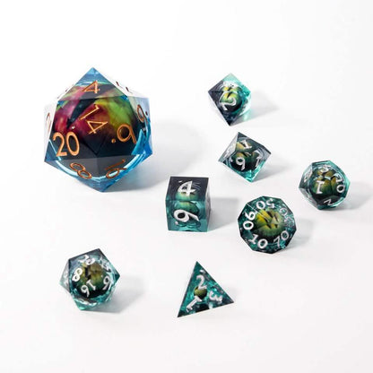 Eye of Destiny | 50mm D20 | Oversized Resin Dice | Single Dice