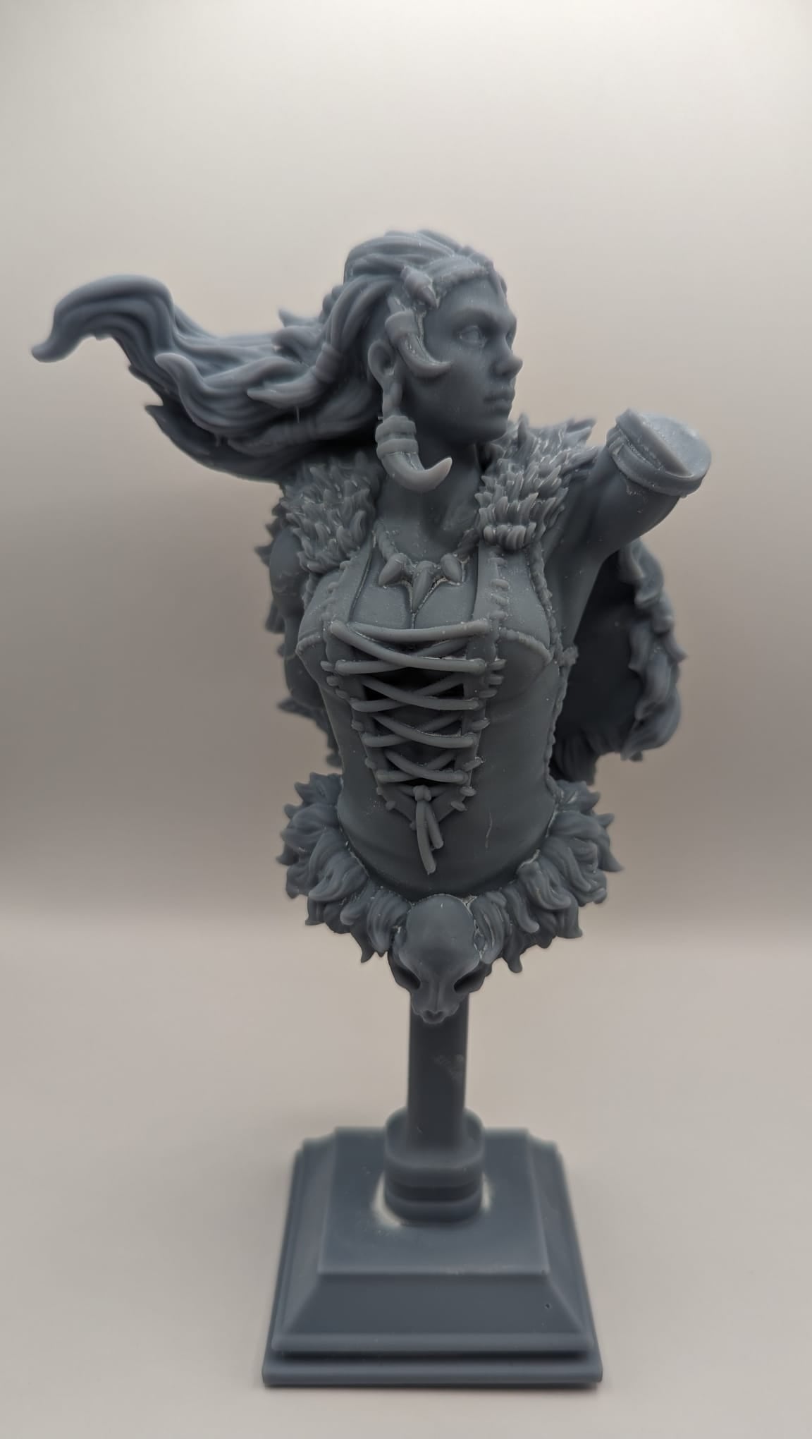 Fantasy Character Bust - Desk Statue, Model, Ornament