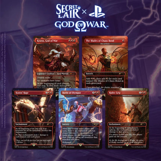 Magic: The Gathering - Secret Lair x God of War: Greek