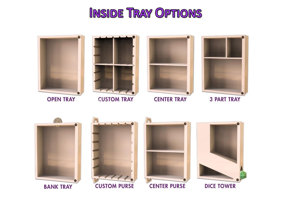 Reforged Openable Tome Storage & Dice Tower - Perfect for Card Games / Dungeons and Dragons etc