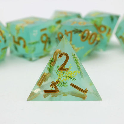 Summer Court | Art Core Dice| 7 Piece Set